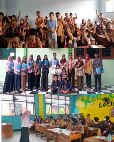 sosialisasi lbb andi utomo di smpn 1 mojoagung